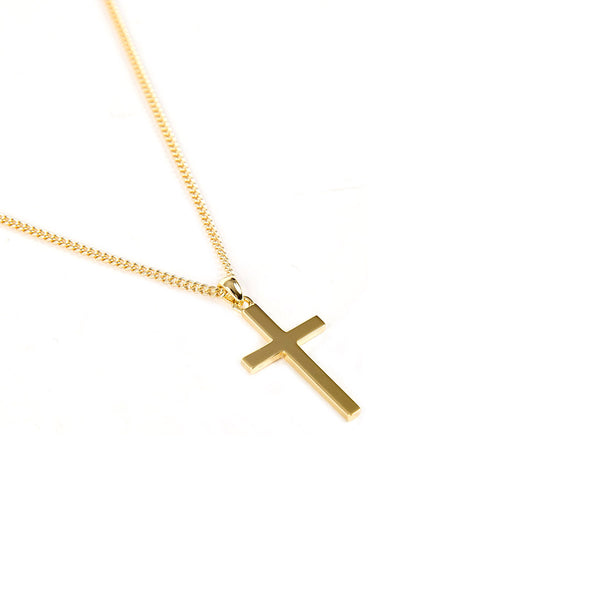 Serge Denimes Gold Cross Necklace