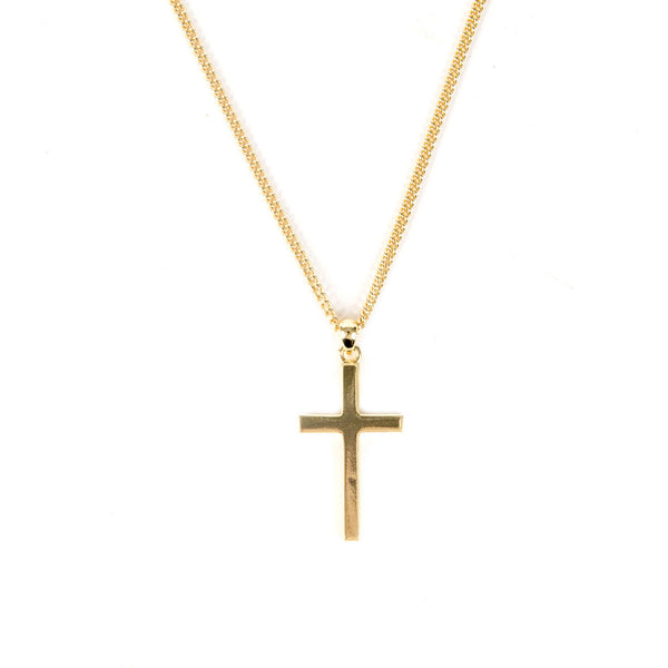serge denimes Gold Cross Necklace