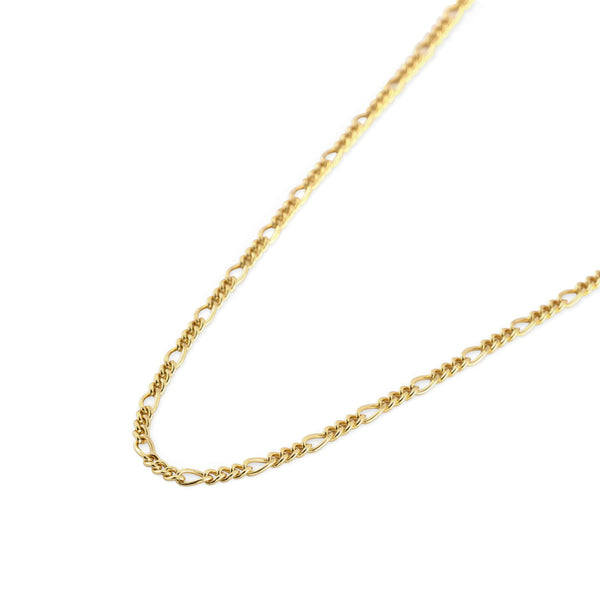 Serge Denimes Gold Figaro Necklace