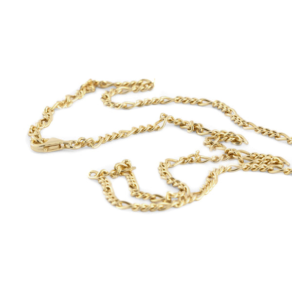 Serge Denimes Gold Figaro Necklace