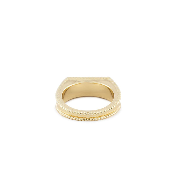 Serge Denimes Gold Moonlight Ring