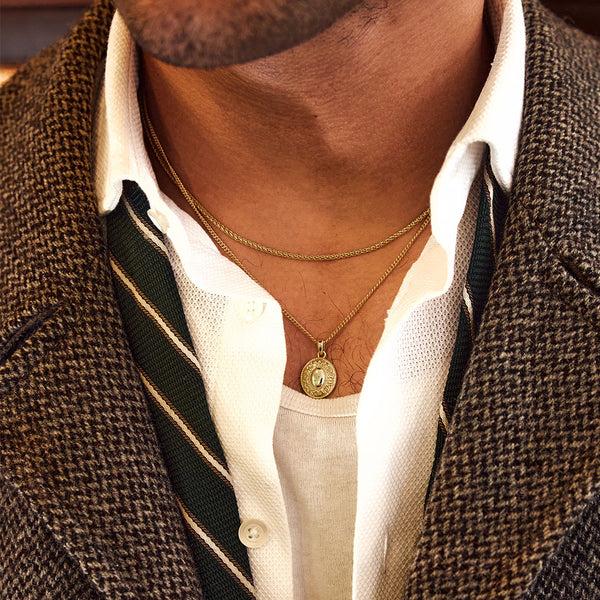 Serge Denimes Gold Saloon Necklace