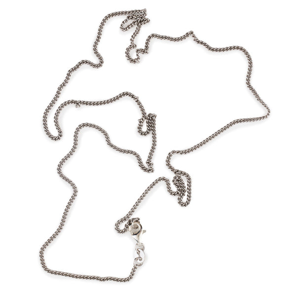 Serge Denimes Silver 1.5mm Curb Chain