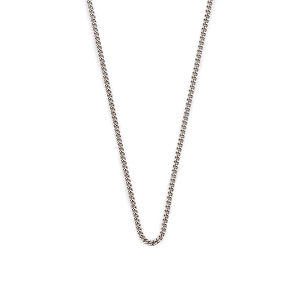 serge denimes Silver 1.5mm Curb Chain