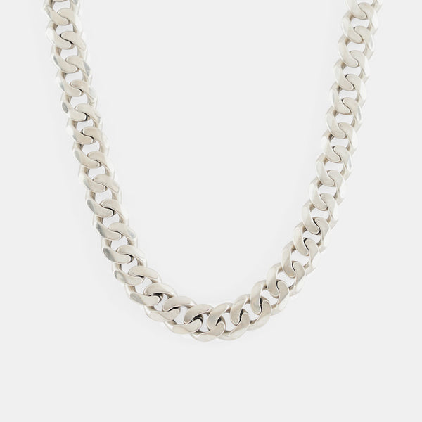 serge denimes Silver 10mm Curb Chain