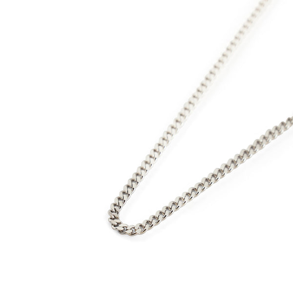 Serge Denimes Silver 3.5mm Curb Chain