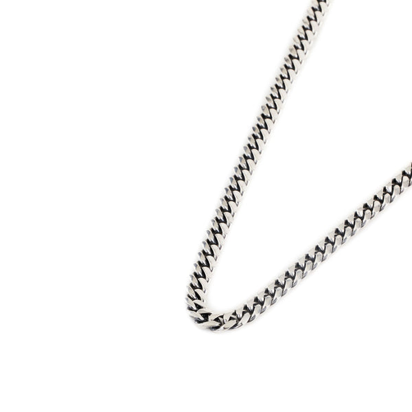 Serge Denimes Silver 5mm Curb Chain