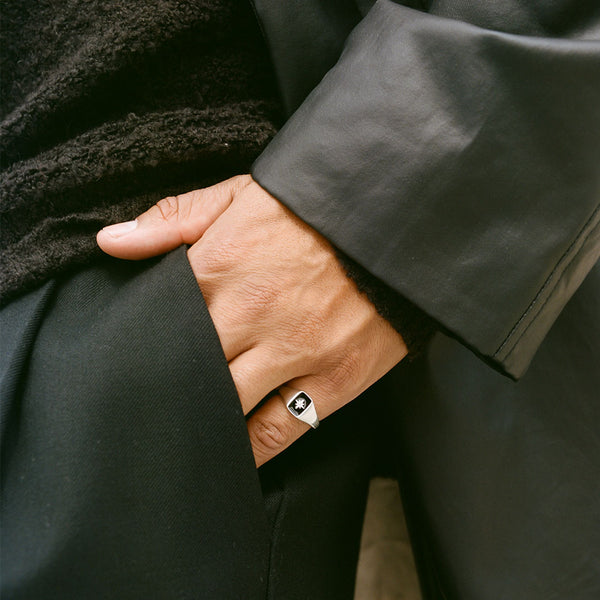 Serge Denimes Silver Abyssal Ring