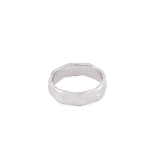 serge denimes Silver Attrition Ring