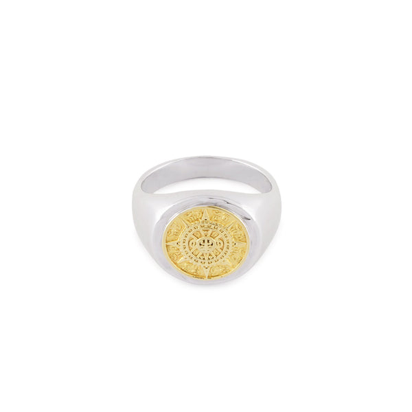 serge denimes Silver Compass Ring