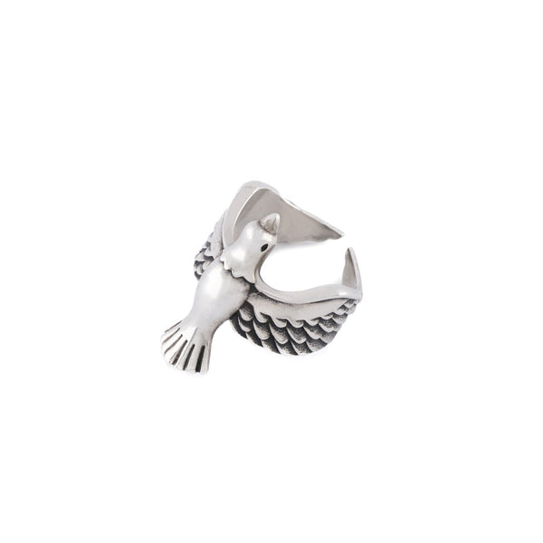 Serge Denimes Silver Dove Ring