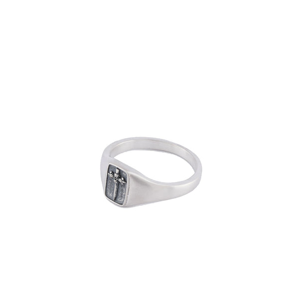 Serge Denimes Silver Estoc Ring