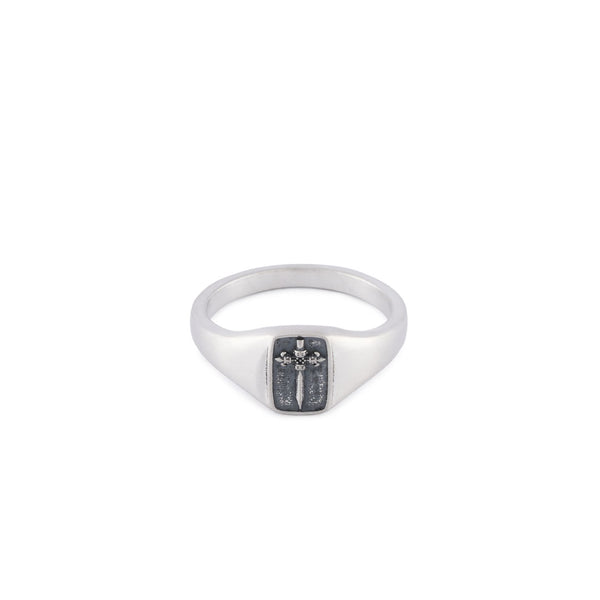 serge denimes Silver Estoc Ring