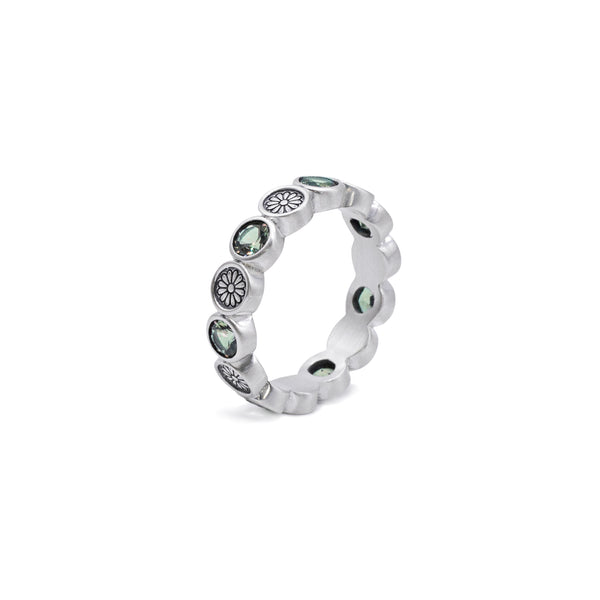 Serge Denimes Silver Eternal Ring