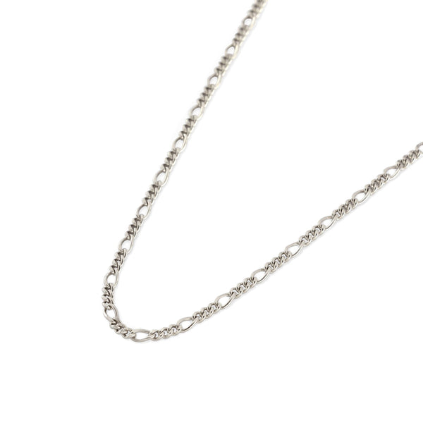 Serge Denimes Silver Figaro Necklace