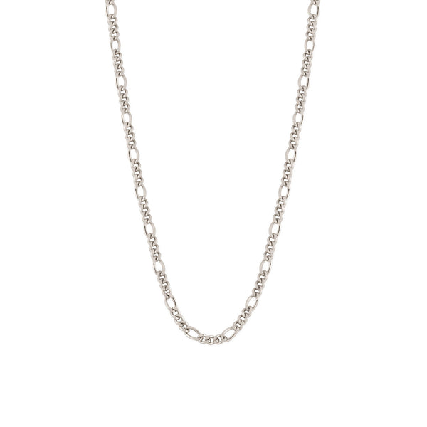 serge denimes Silver Figaro Necklace