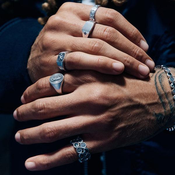 Serge Denimes Silver Guadelupe Ring