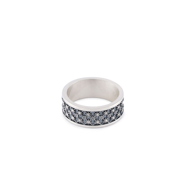 serge denimes Silver Jacquard Ring