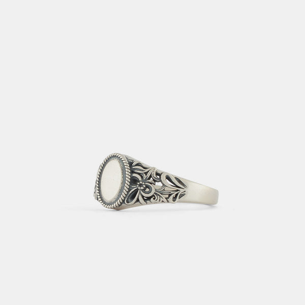 Serge Denimes Silver Lace Ring