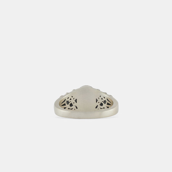 Serge Denimes Silver Lace Ring
