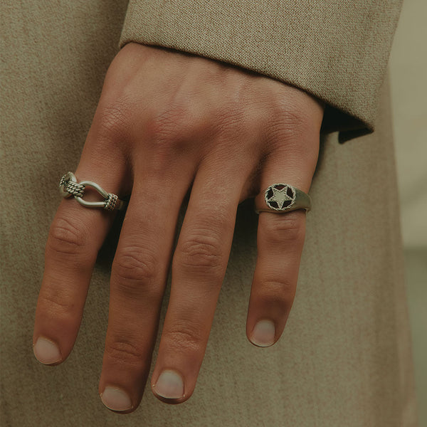 Serge Denimes Silver Lasso Ring