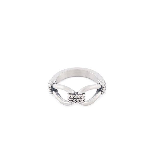 serge denimes Silver Lasso Ring