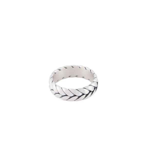 serge denimes Silver Laurel Ring