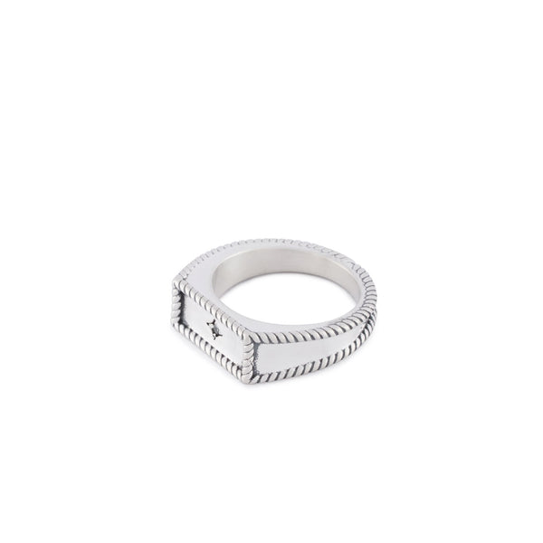 Serge Denimes Silver Moonlight Ring