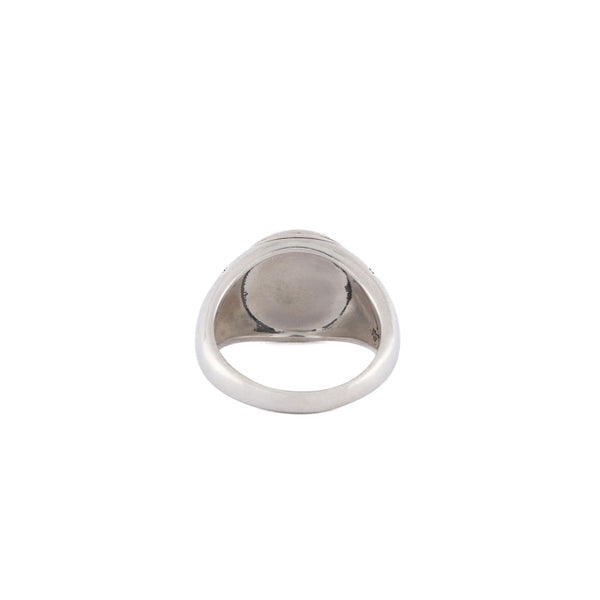 Serge Denimes Silver Napoleon Ring