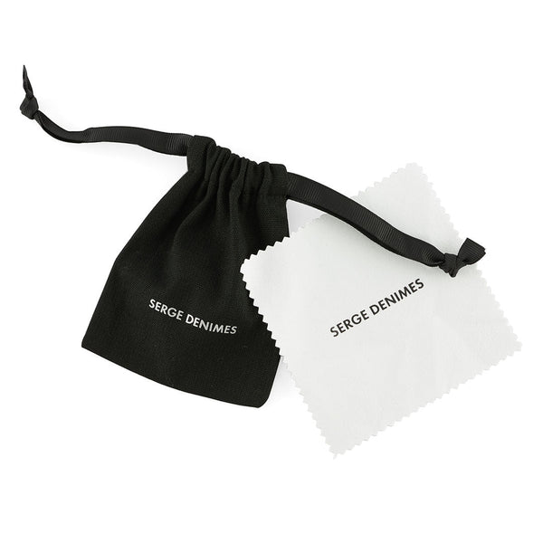 Serge Denimes Silver Padlock Bracelet