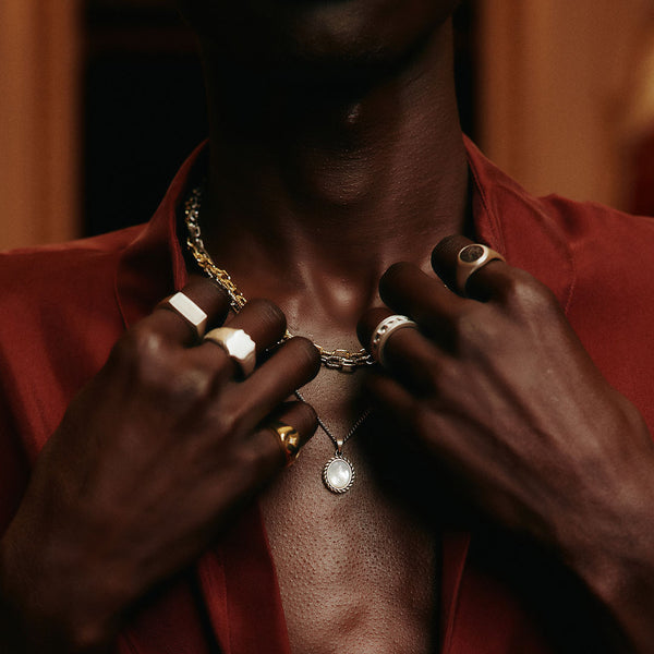 Serge Denimes Silver Paragon Necklace