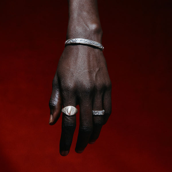 Serge Denimes Silver Paragon Ring