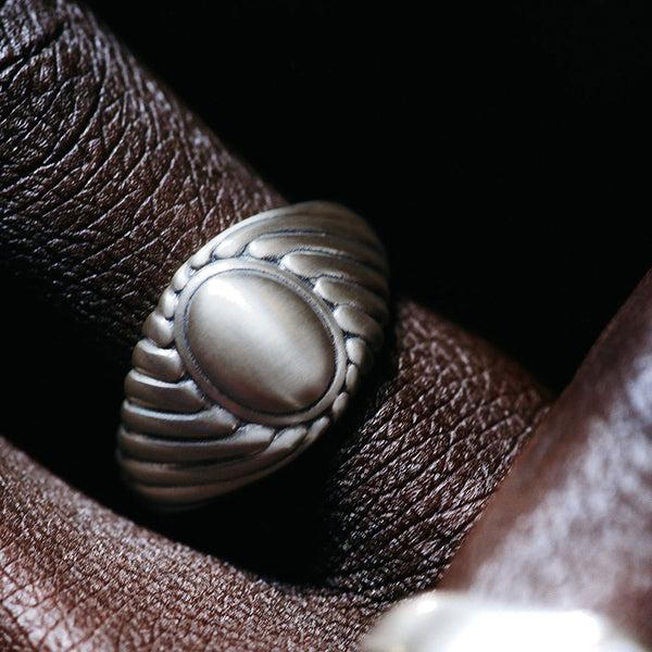 Serge Denimes Silver Paragon Ring