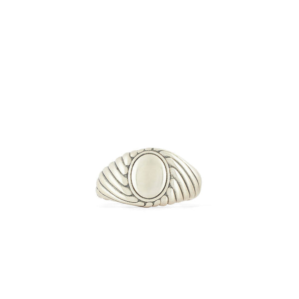 serge denimes Silver Paragon Ring