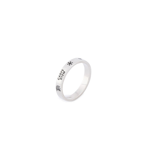 Serge Denimes Silver Patriot Ring
