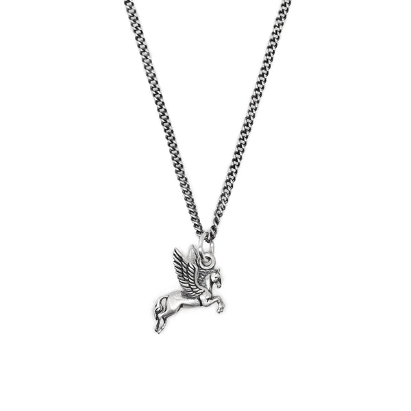 serge denimes Silver Pegasus Necklace