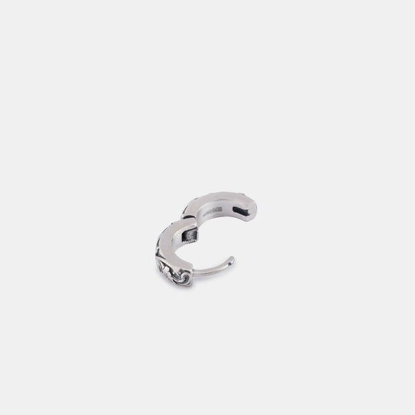 Serge Denimes Silver Pergola Hoop Earring