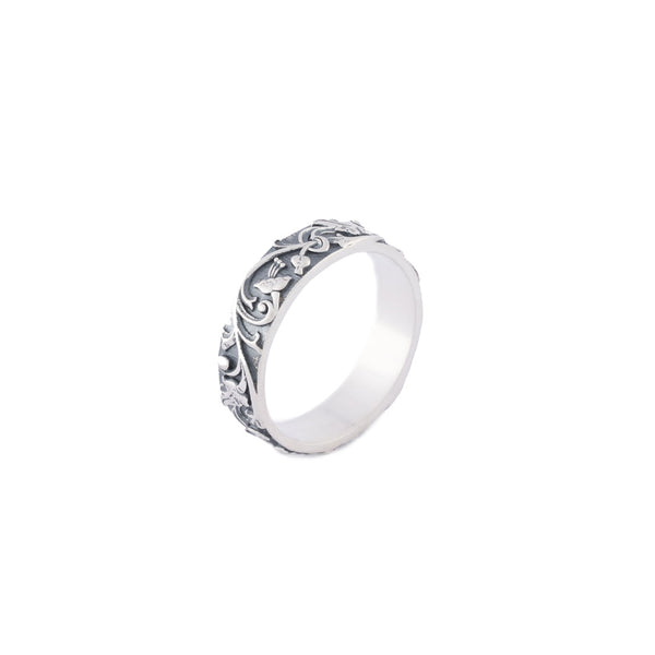 Serge Denimes Silver Pergola Ring