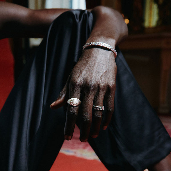 Serge Denimes Silver Pergola Ring
