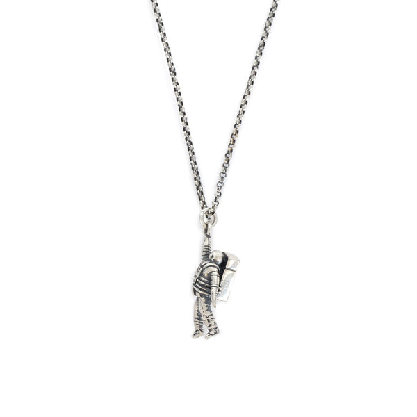 Serge Denimes Silver Pioneer Necklace