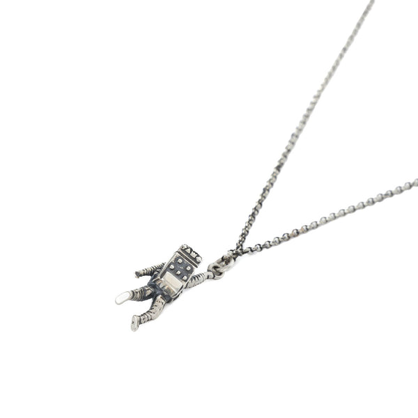 Serge Denimes Silver Pioneer Necklace