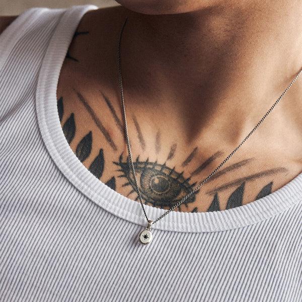 Serge Denimes Silver Polaris Necklace