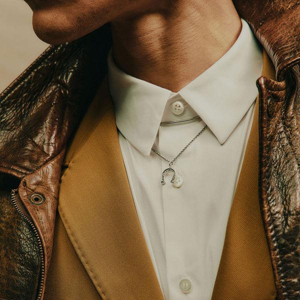 Serge Denimes Silver Ranch Necklace