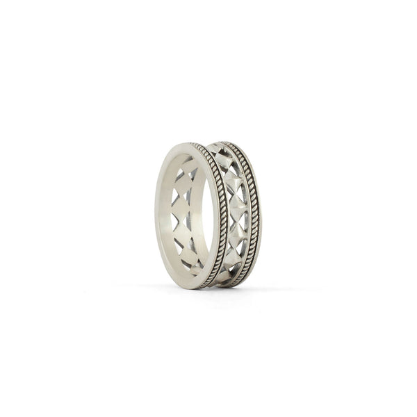 Serge Denimes Silver Regal Ring