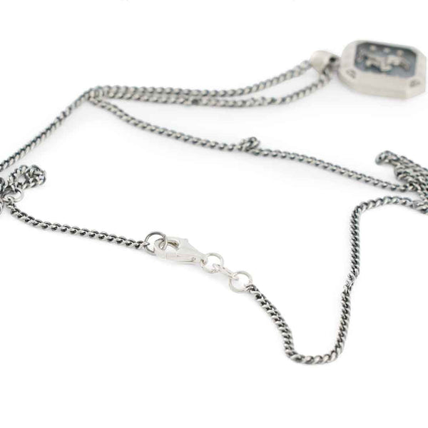 Serge Denimes Silver Rodeo Necklace