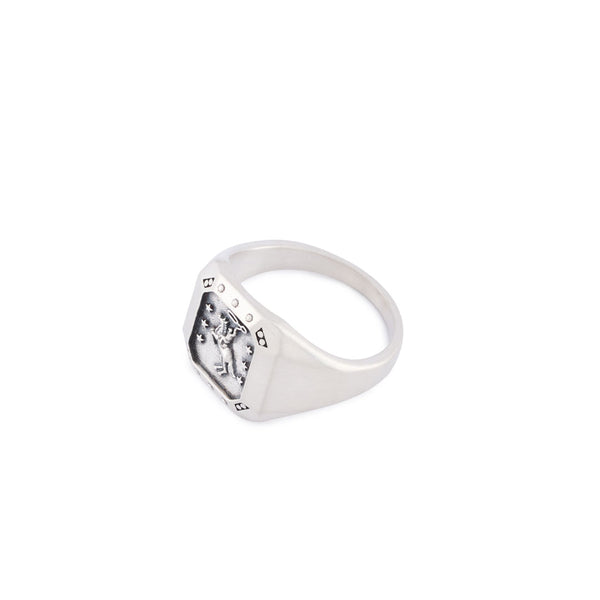 Serge Denimes Silver Rodeo Ring