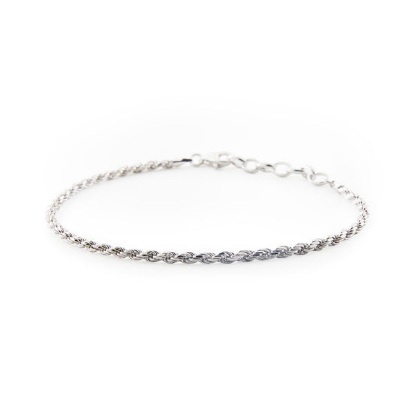 serge denimes Silver Rope Bracelet