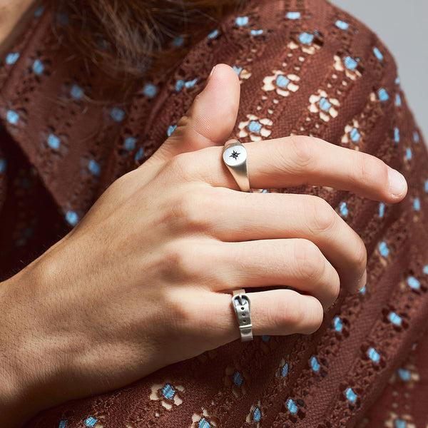 Serge Denimes Silver Royal Envy Ring