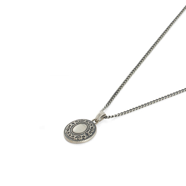 Serge Denimes Silver Saloon Necklace