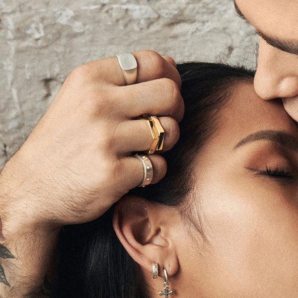 Serge Denimes Silver Secret Garden Ring